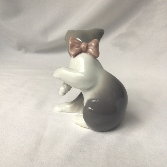 Lladro figurine 0536 Cat and Mouse - Picture 3 of 11